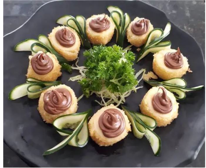 Hot Roll Banana com Chocolate