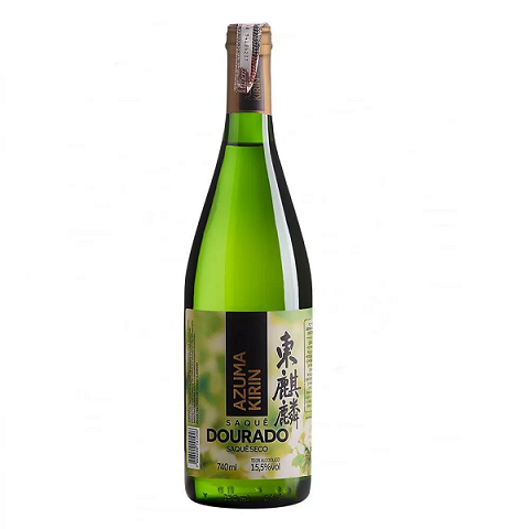Saquê Azuma Kirin Dourado Garrafa 740ml
