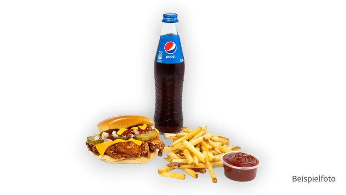 Chicken Burger Menu