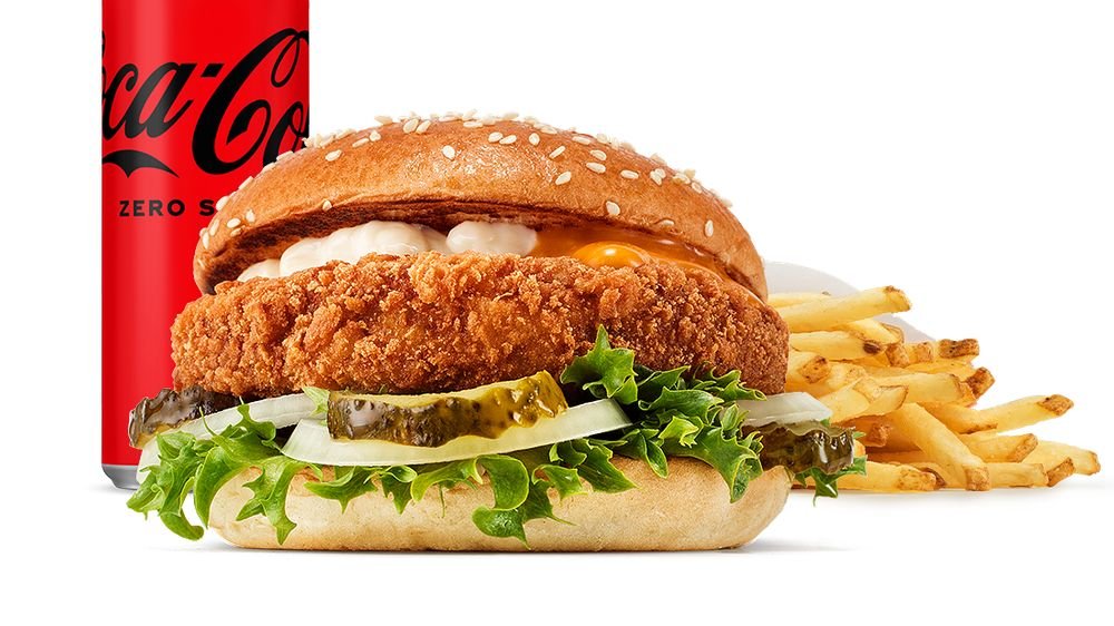Crispy Supreme Buffalo meal