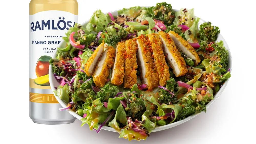Sesame and Ginger Salad meal