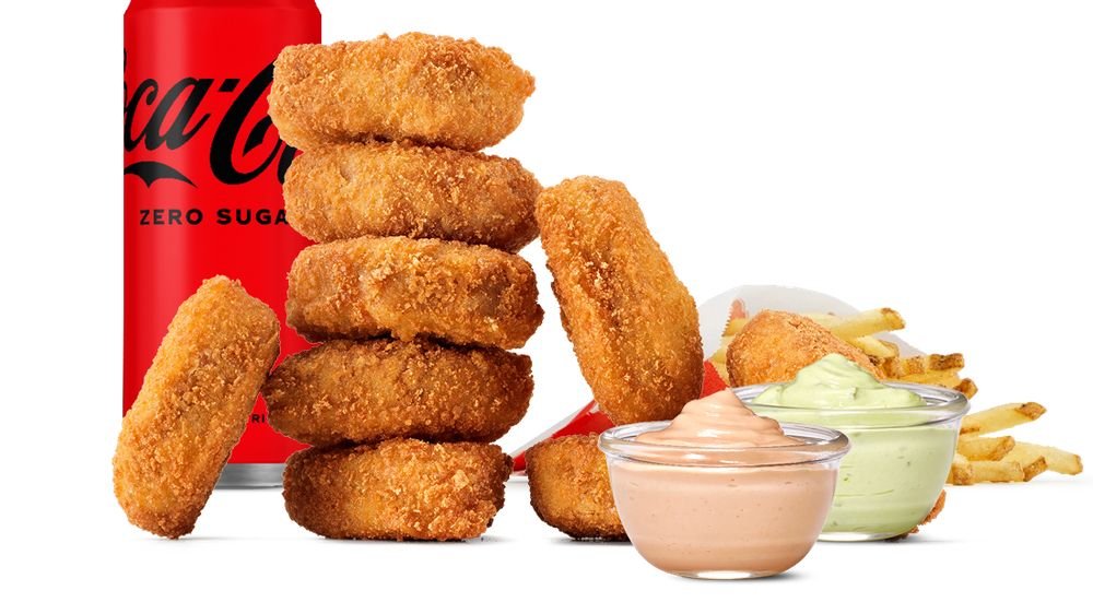 Crispy Green Nuggets 9 pcs meal