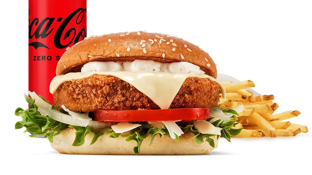 Crispy Supreme Parmesan meal