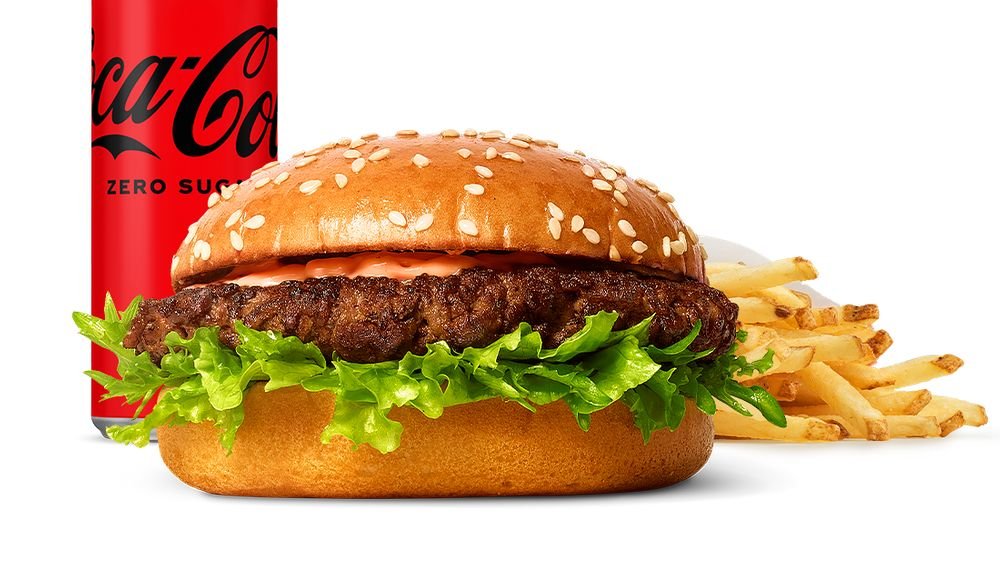 Hamburger meal