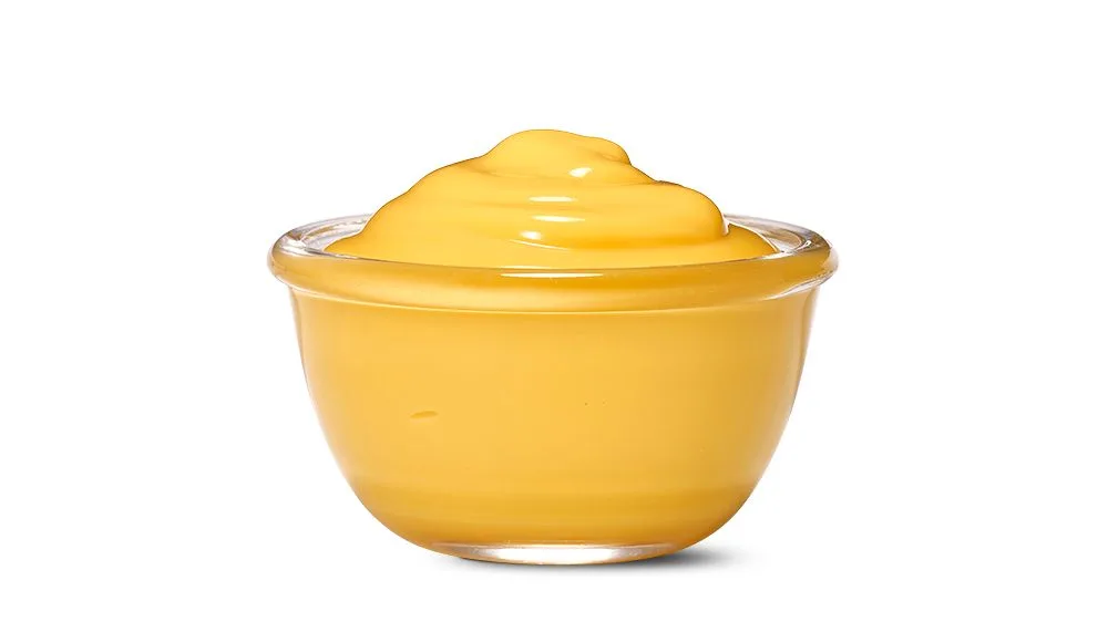 Hot melted cheese dip