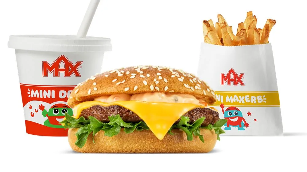 Mini meal with Cheeseburger