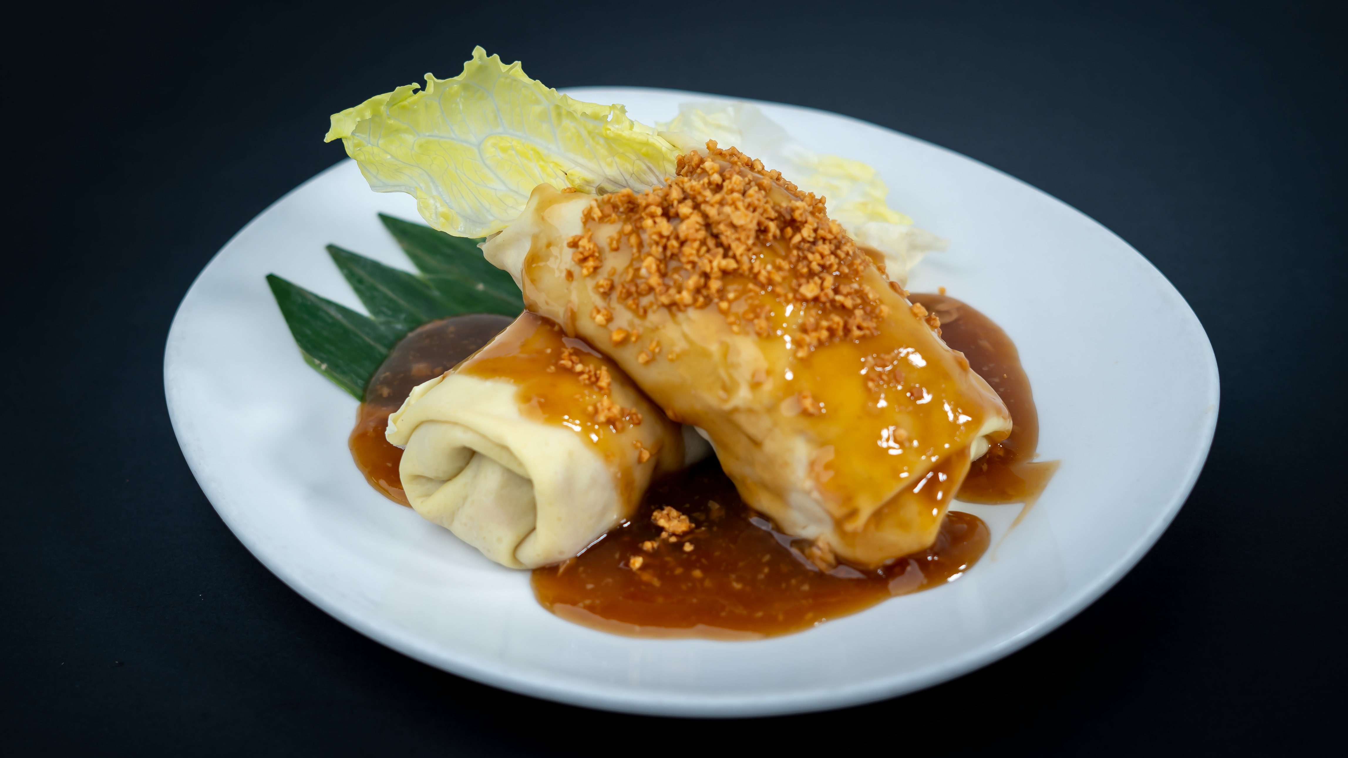 Lumpiang Ubod (Heart of Palm Egg Roll)