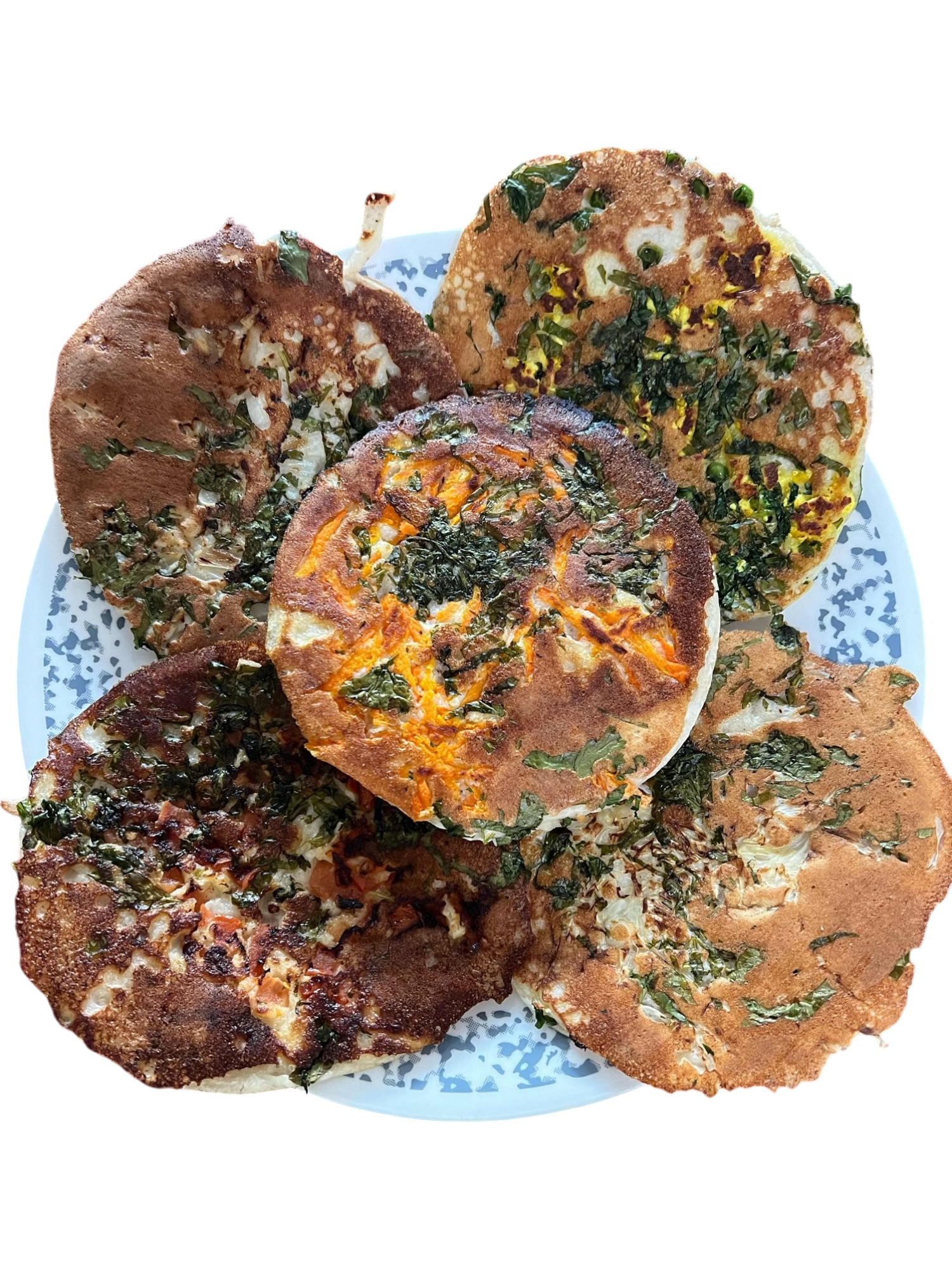 5 Cocktail Uthappam w/ Channa