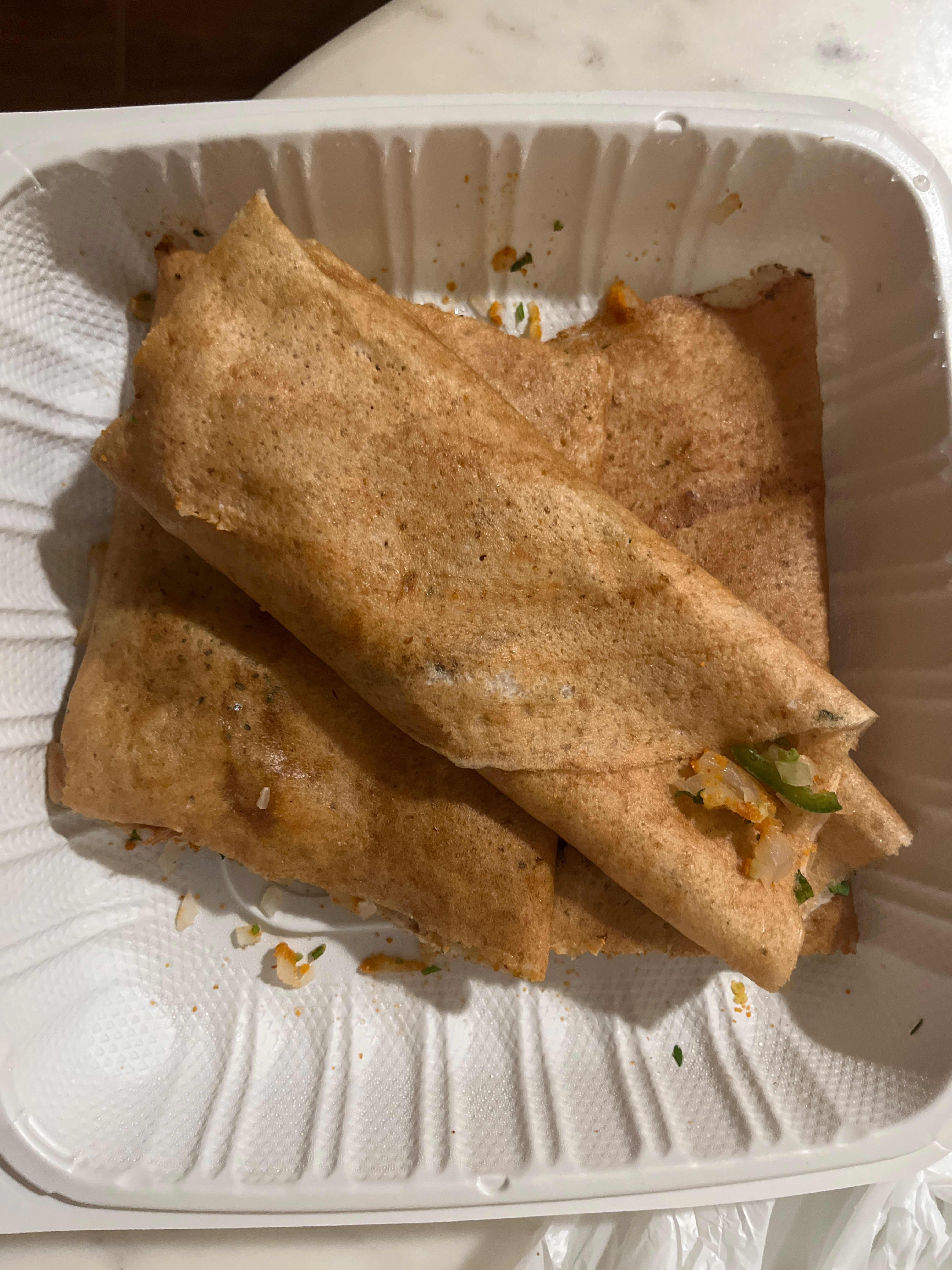 Onion and Hot Chili Dosa