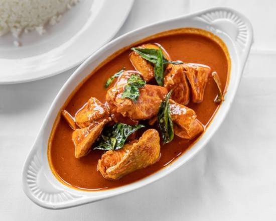 Red Fish Curry (Spicy)