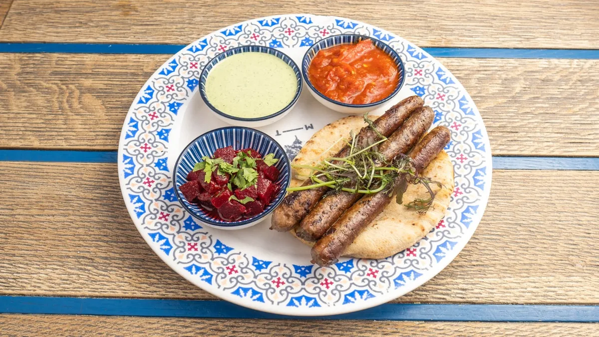 🌿 Merguez tál