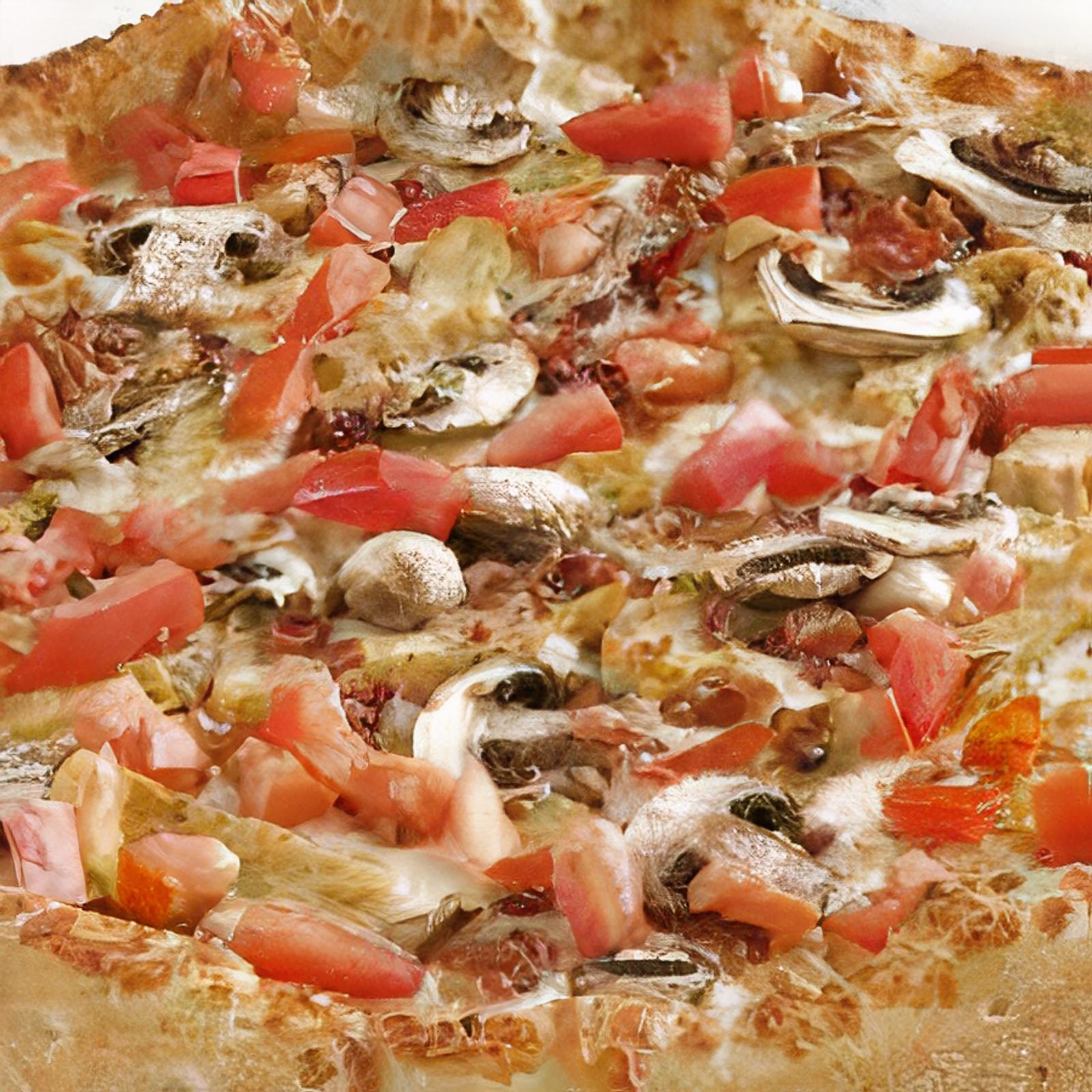 Chicken Bacon Alfredo Pizza (14" Large)