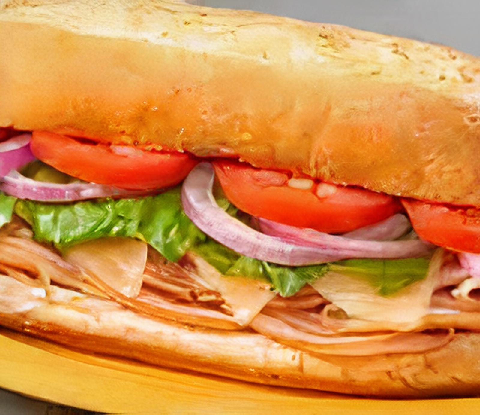 Turkey and Provolone Hoagie