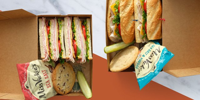 12" Turkey and Provolone Box