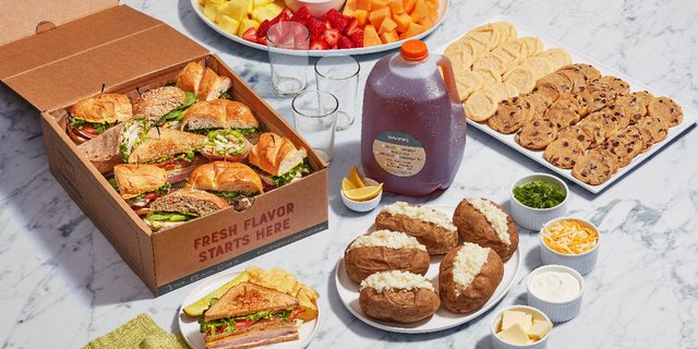 #2 Classic Sandwich and Spud Bundle w/ Unsweet Tea