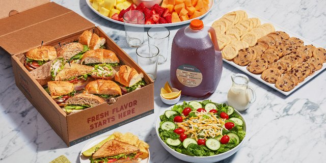 #5 Classic Sandwich and Salad Bundle w/ Sweet Tea