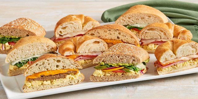 Signature Breakfast Sandwich Tray