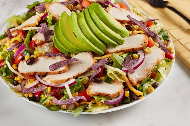 Southwest Chicken and Avocado Salad