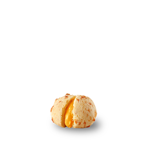 Pão De Queijo Com Molho Tipo Cheddar