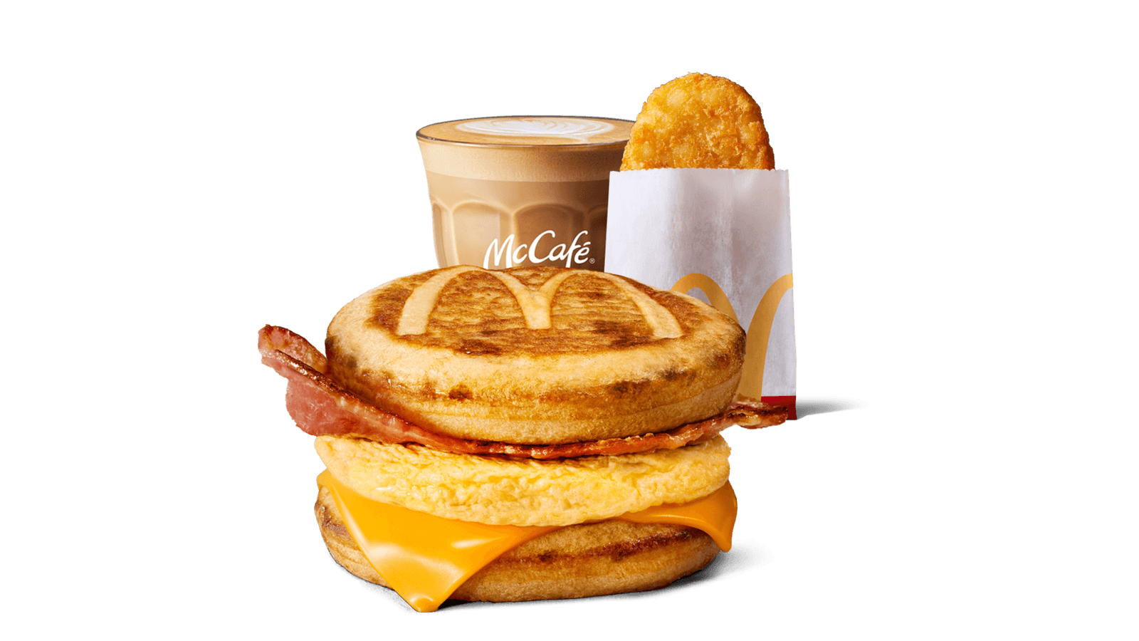 Bacon, Egg and Cheese McGriddles Meal