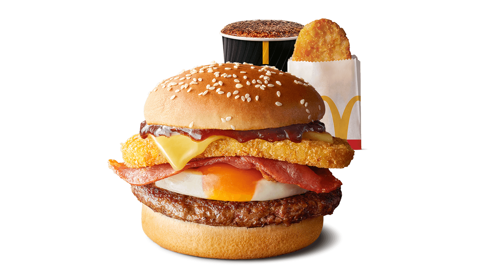 Big Brekkie Burger Meal