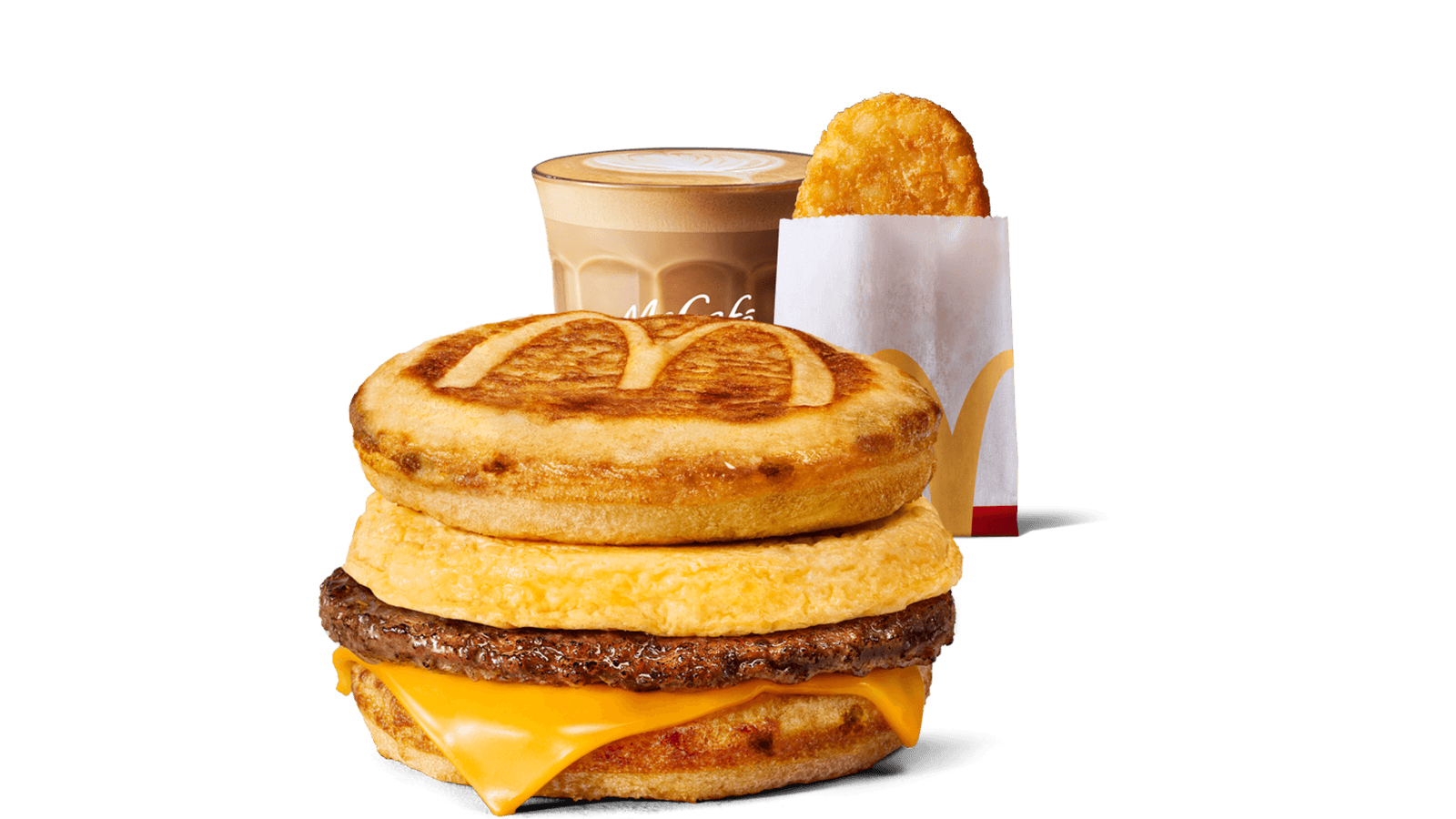 Sausage, Egg and Cheese McGriddles Meal