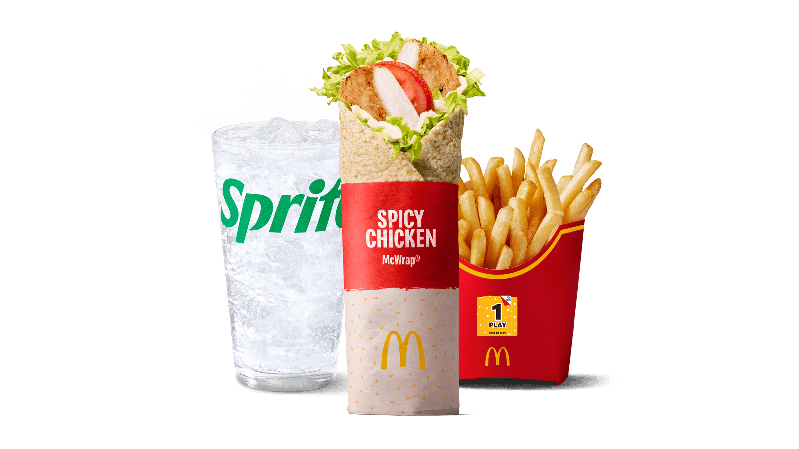 Spicy Chicken McWrap