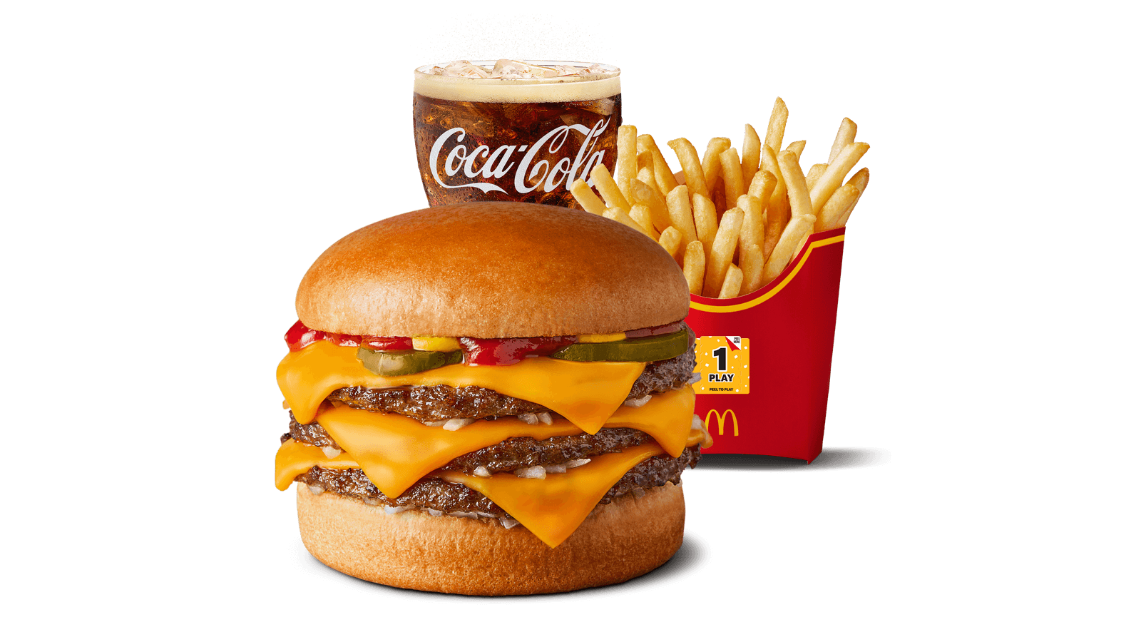 Triple Cheeseburger
