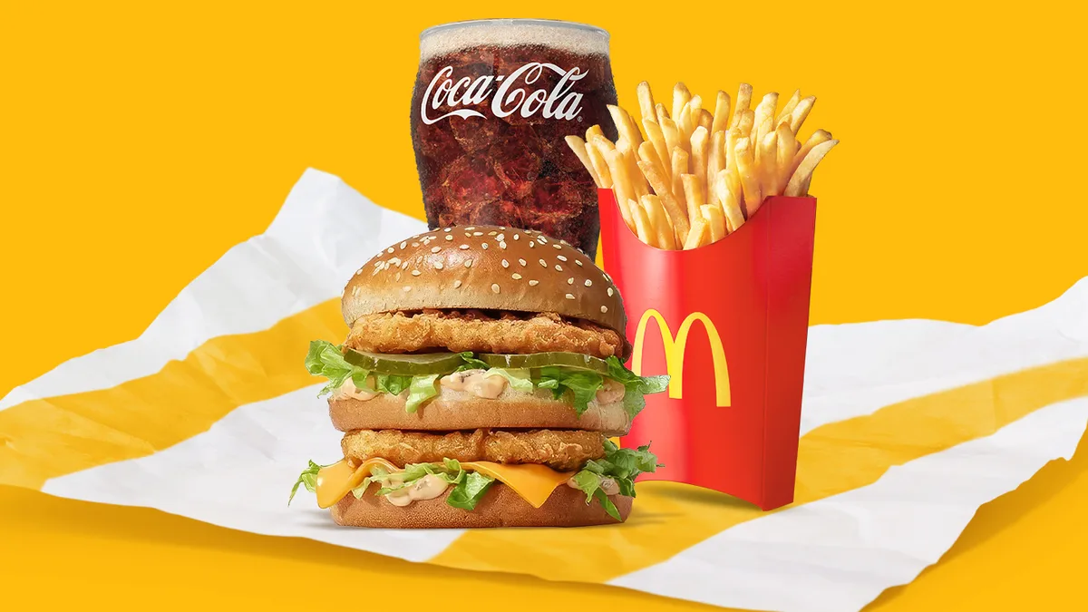 Chicken Big Mac Menu (Large)