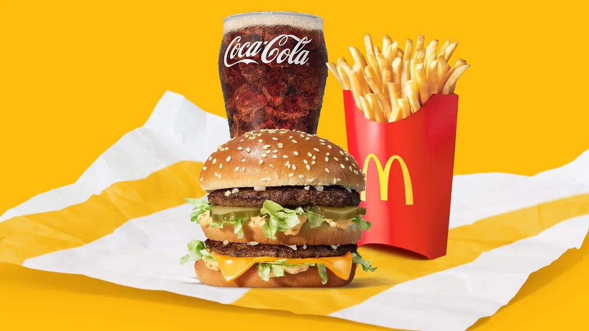 Large Big Mac meal