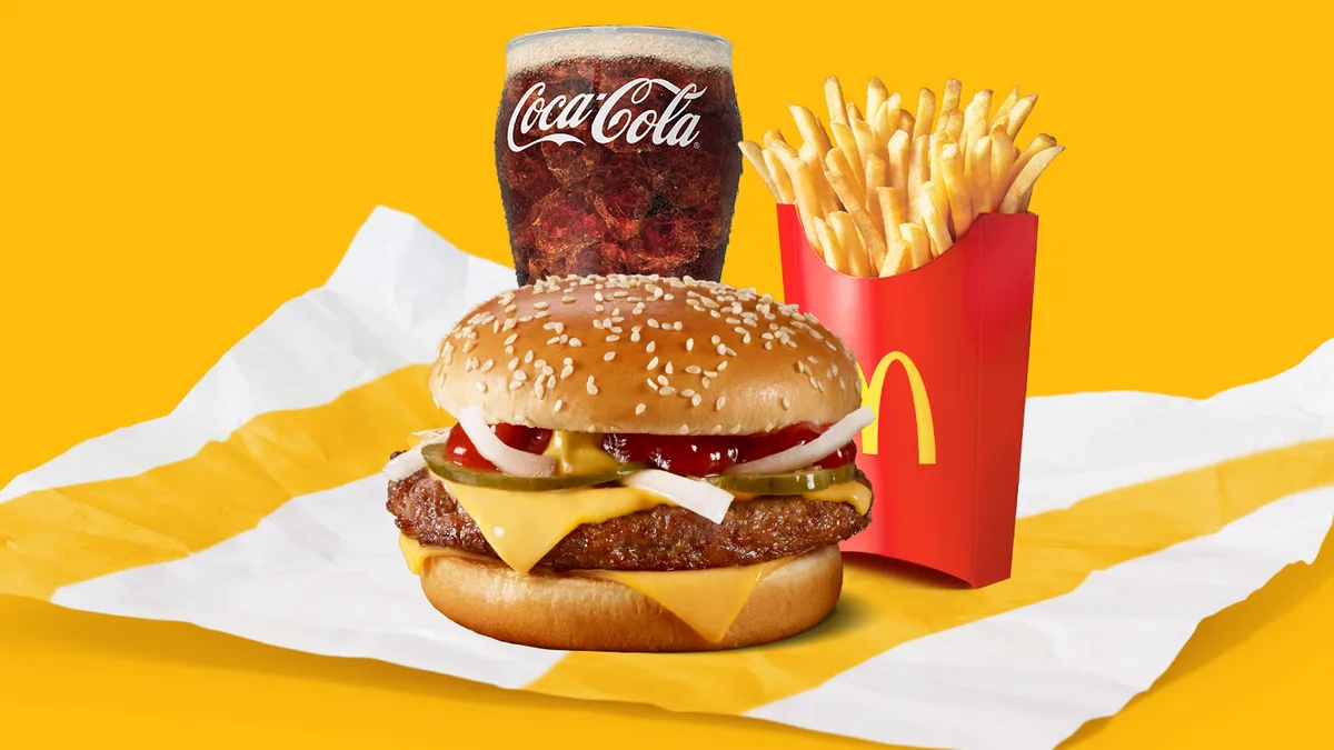 Large Royal Cheeseburger meal