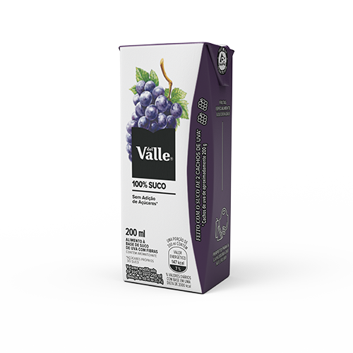 Suco 100% Uva 200ml