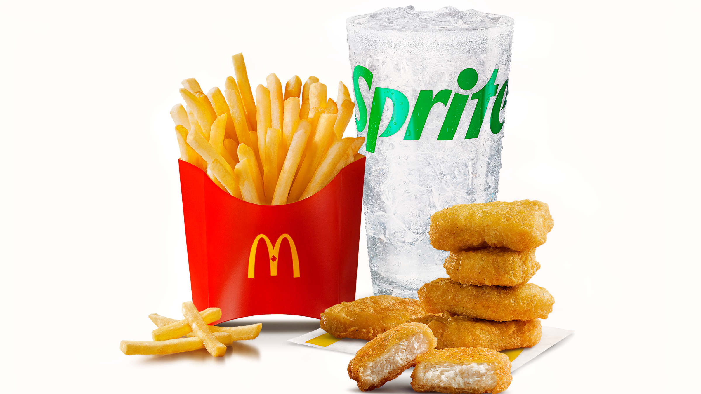 6 McNuggets Extra Value Meal [640-920 Cals]