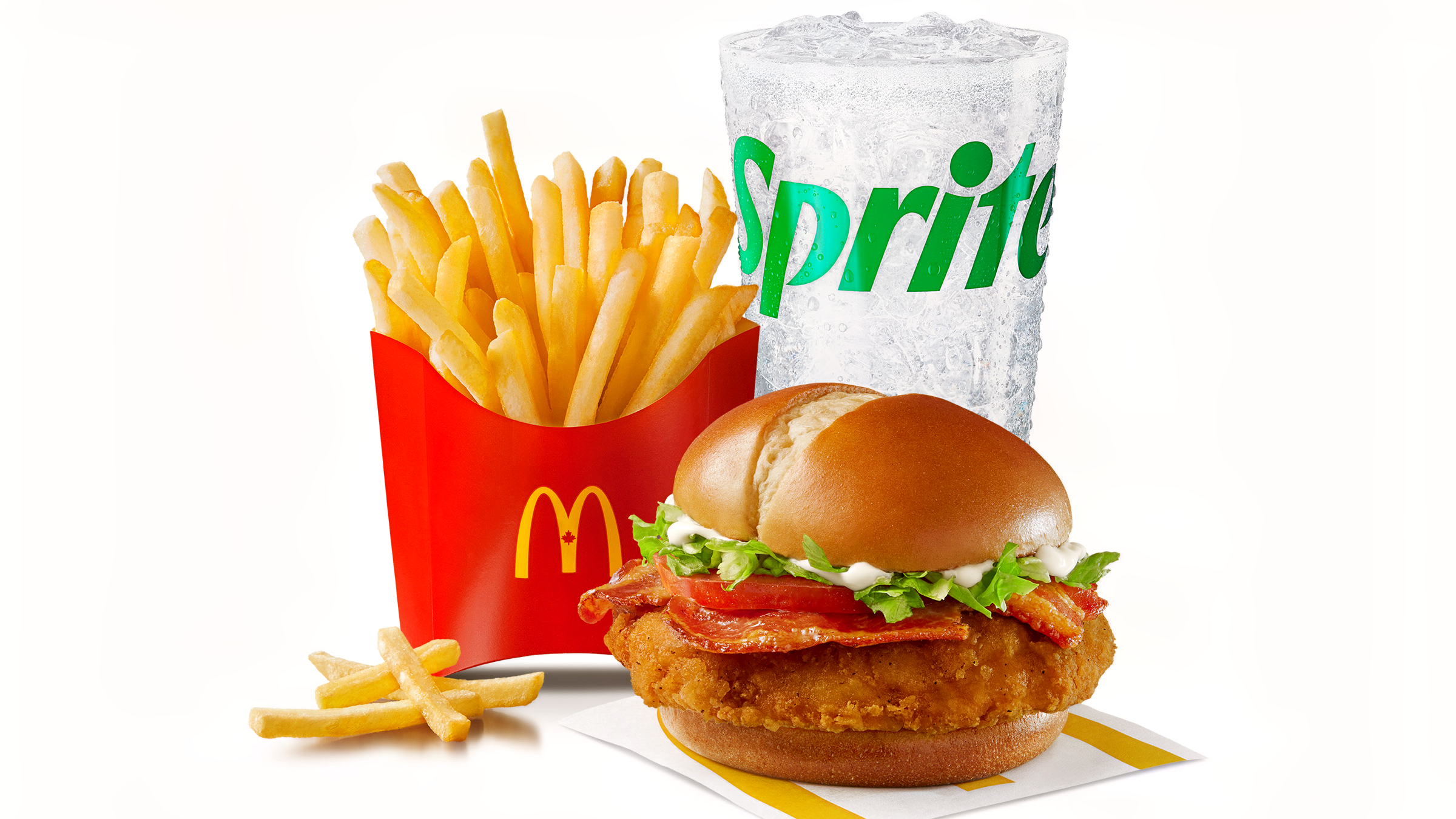 Bacon Deluxe McCrispy Extra Value Meal [940-1150 Cals]