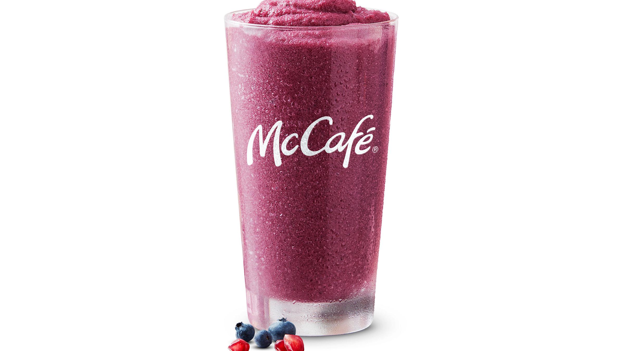 Blueberry Pomegranate Real Fruit Smoothie [260.0 Cals]