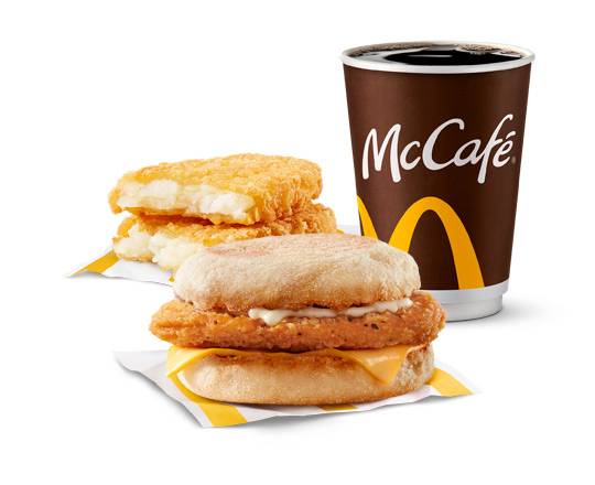 Chicken McMuffin Extra Value Meal [520.0 Cals]