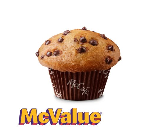 Chocolate Chip Muffin [440.0 Cals] (Bakery & Sweets & Treats)