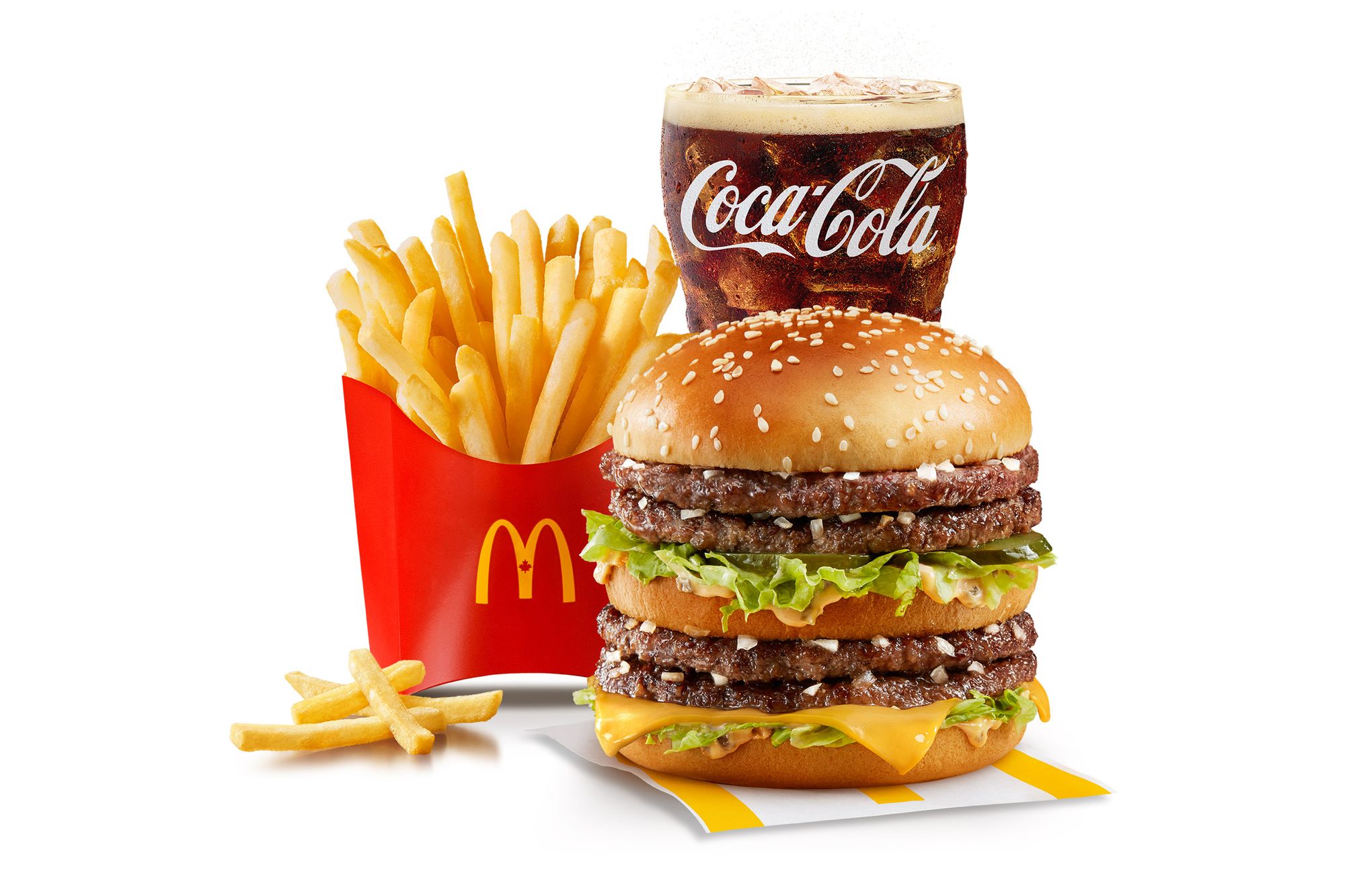Double Big Mac Extra Value Meal [1090-1300 Cals]