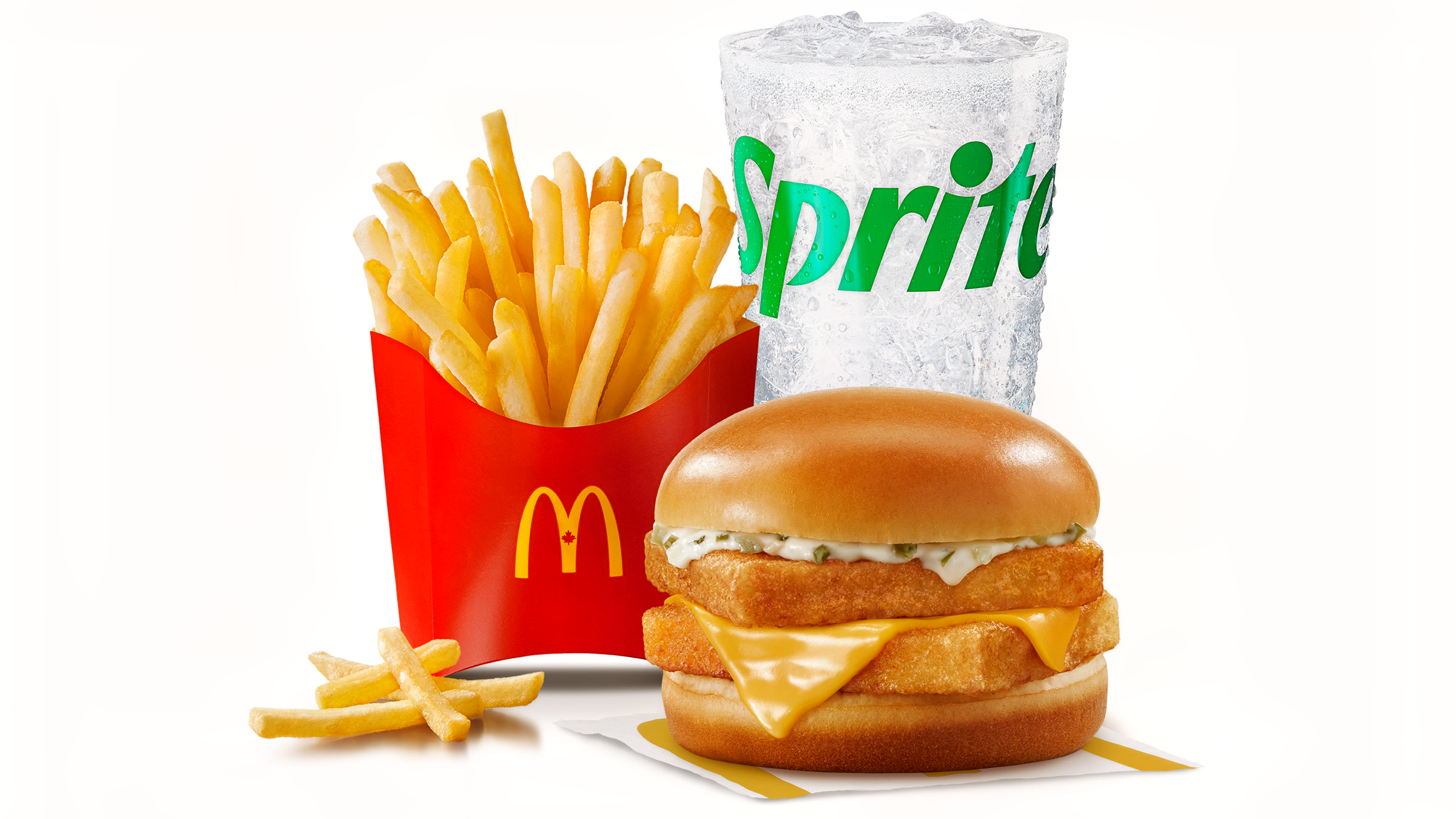 Double Filet-O-Fish Extra Value Meal [710-1140 Cals]