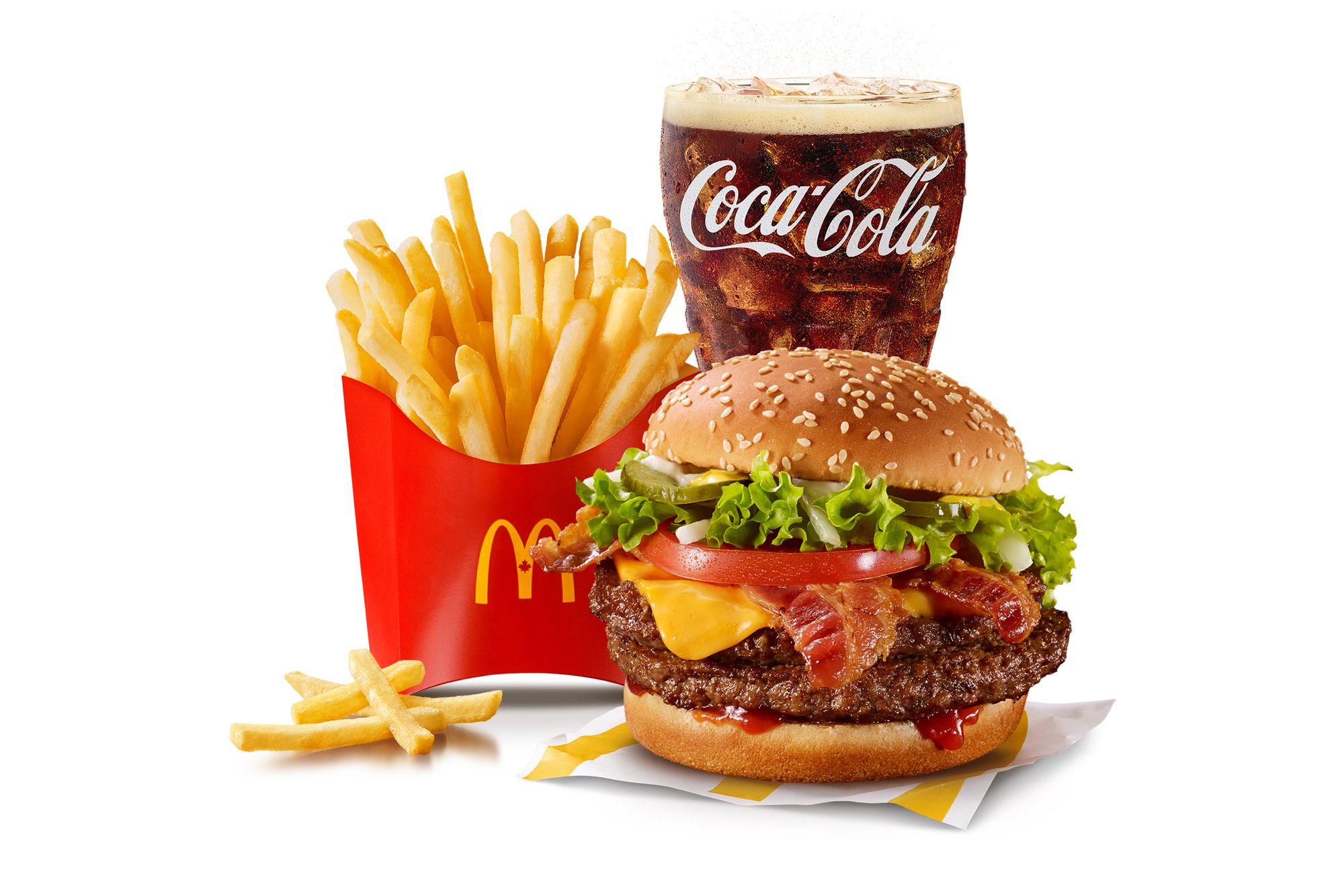 Double Quarter Pounder BLT Extra Value Meal [990-1430 Cals]