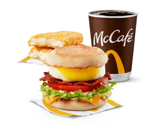 Egg BLT McMuffin Extra Value Meal [520.0 Cals]