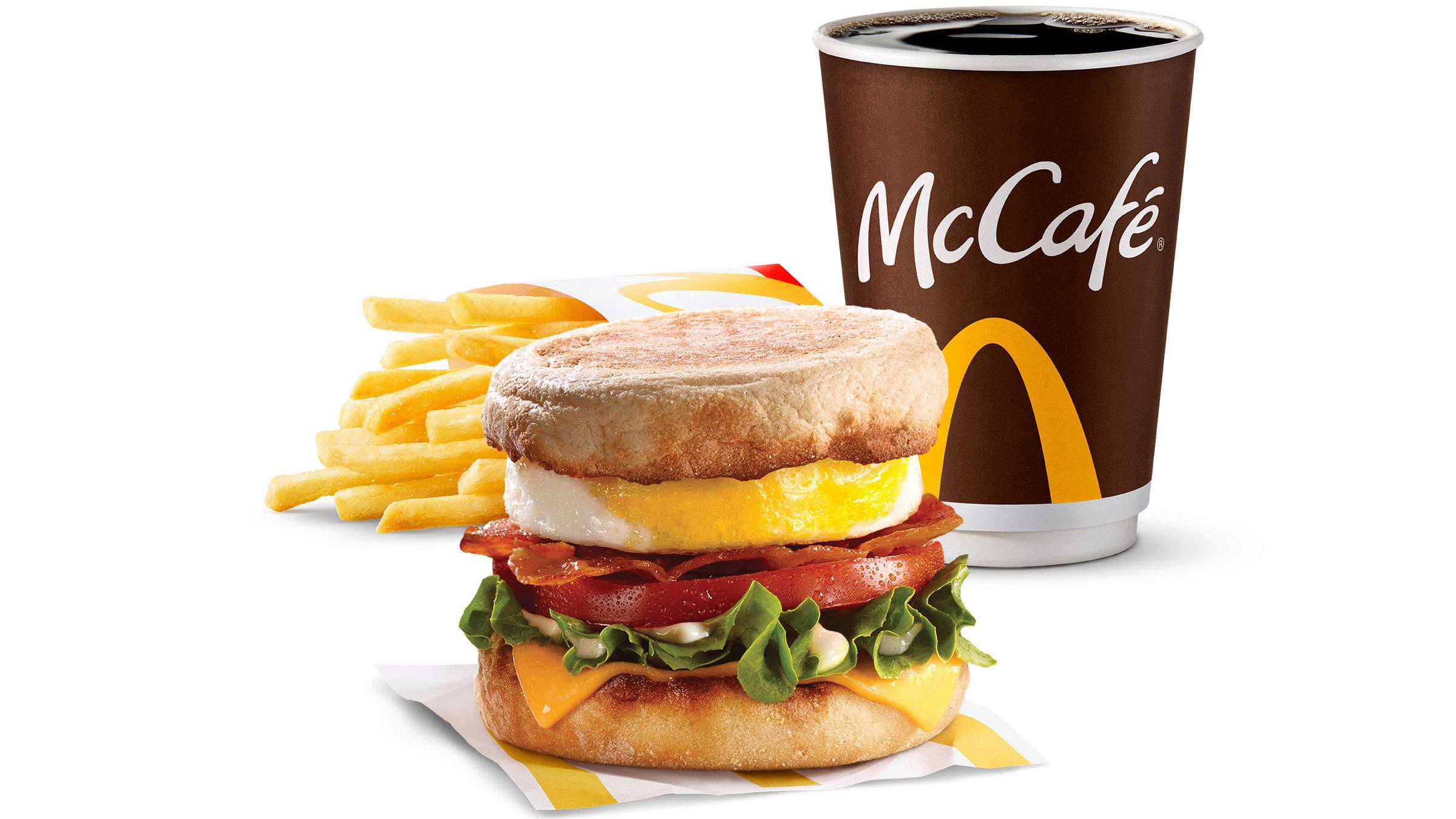 Egg BLT McMuffin Extra Value Meal [710-810 Cals]