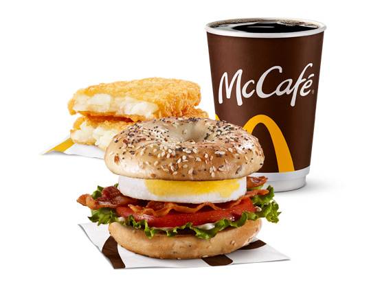 Everything Egg BLT Bagel Extra Value Meal [720-740 Cals]