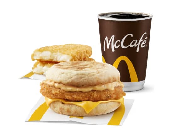 Frank’s RedHot Creamy Garlic Chicken McMuffin EVM [530.0 Cals]