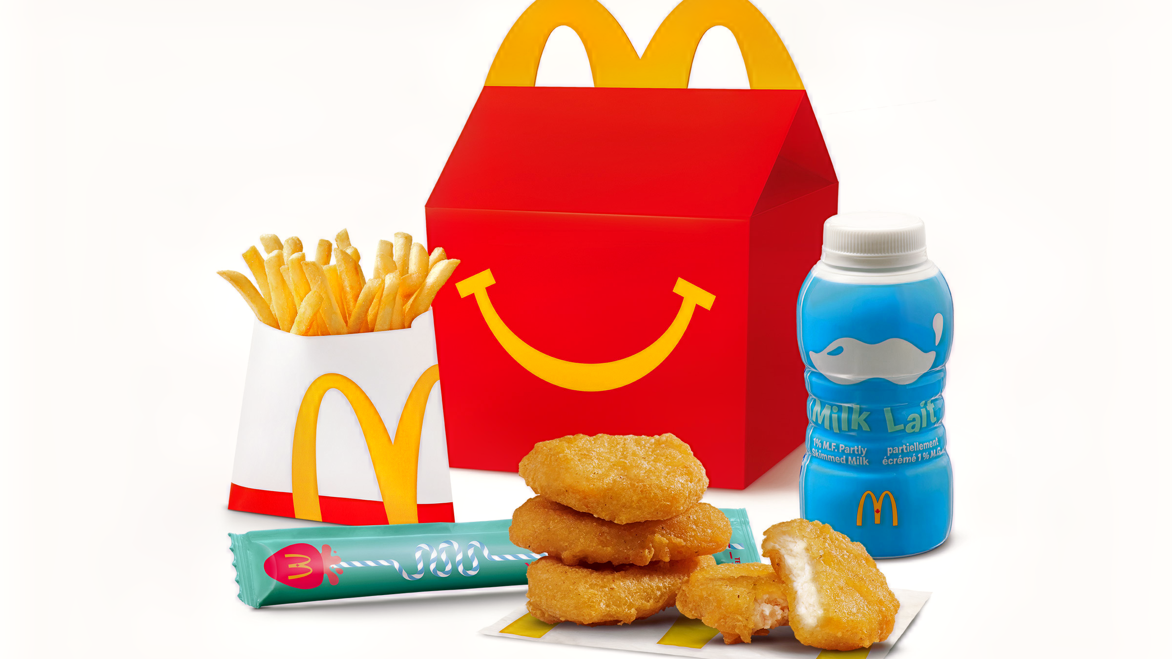 Happy Meal 4 McNuggets with Small Fries [480-660 Cals]