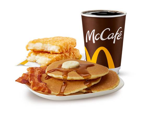 Hotcakes and Bacon Extra Value Meal [780.0 Cals]