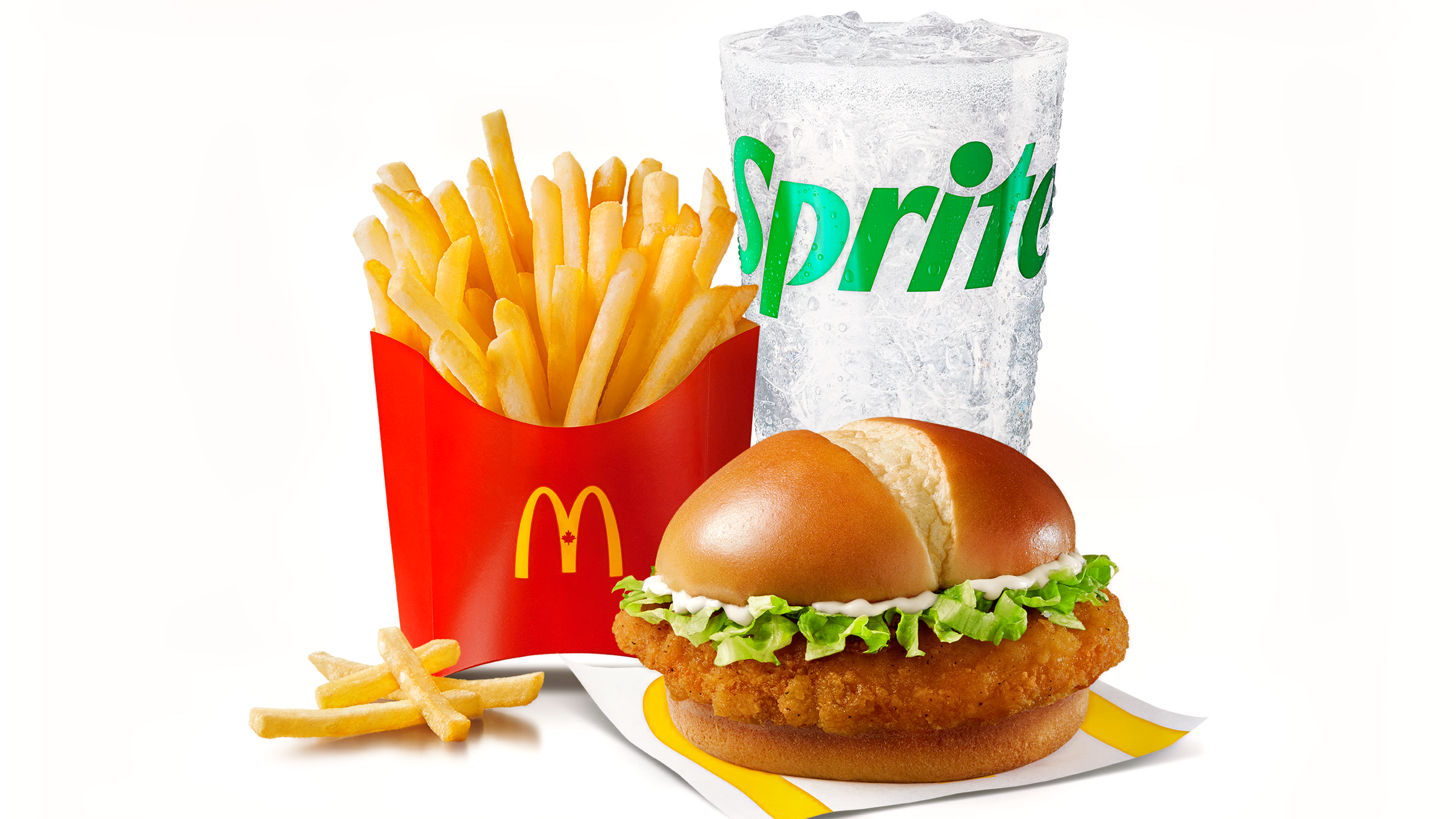 McCrispy Extra Value Meal [870-1080 Cals]