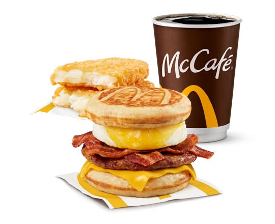 Mighty McGriddles Extra Value Meal [760.0 Cals]