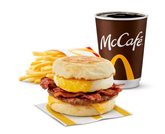 Mighty McMuffin Extra Value Meal [760.0 Cals]