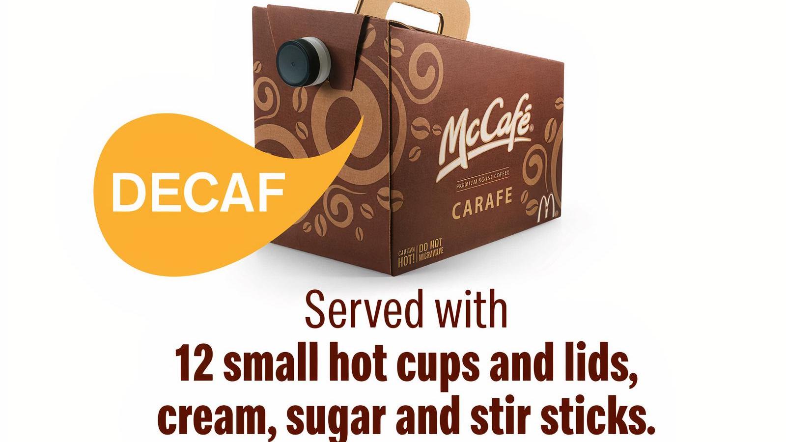 Premium Roast Decaf Coffee Carafe (Serves 12) [0.0 Cals]